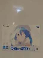 大塚製藥宣傳大使「初音ミク」的海報