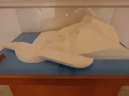 お茶園步道橋到鳴門山展望台這一帶的模型